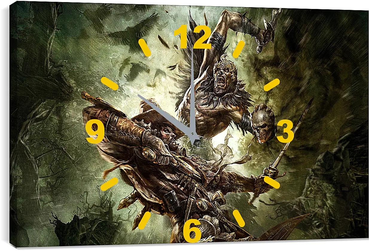 Часы картина - Warhammer
