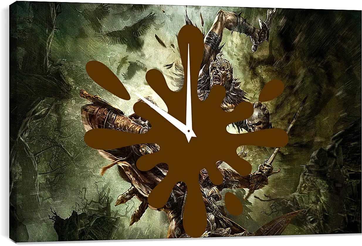 Часы картина - Warhammer
