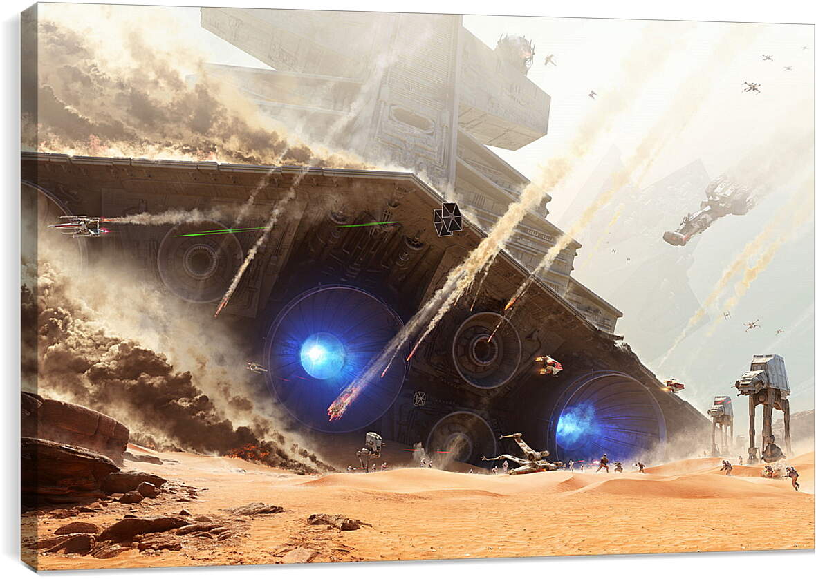 Постер и плакат - Star Wars Battlefront
