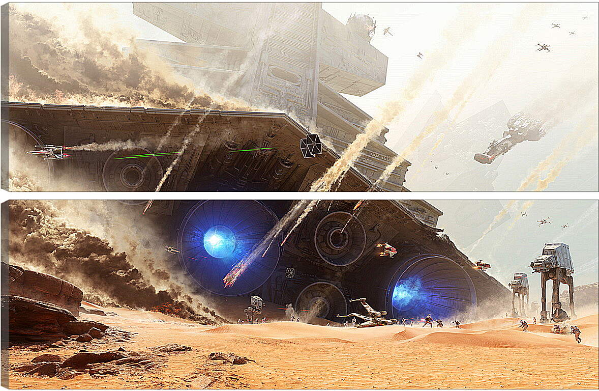 Модульная картина - Star Wars Battlefront
