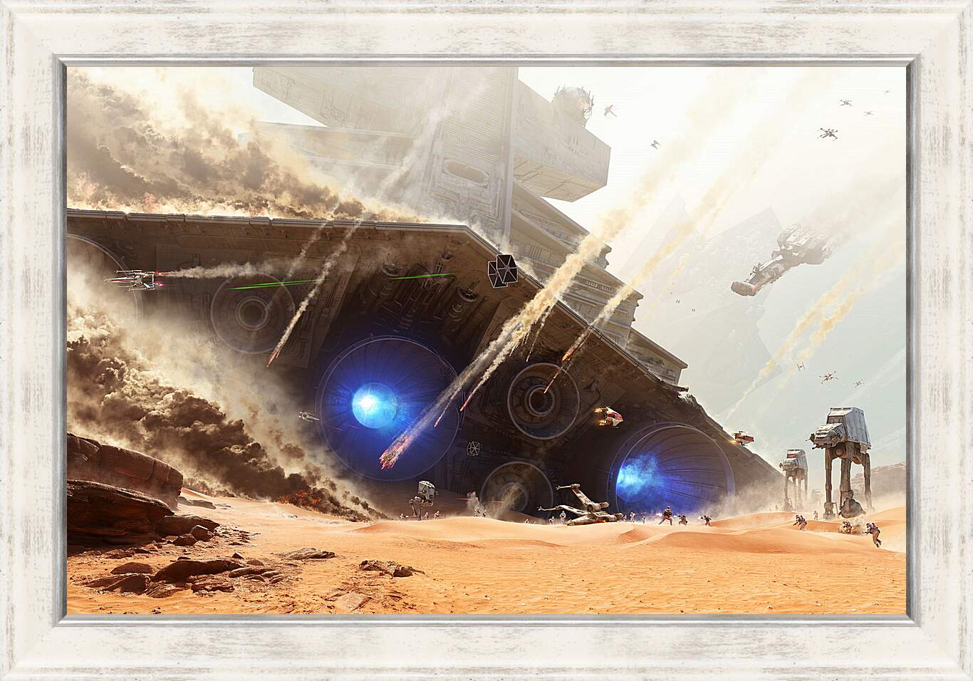 Картина в раме - Star Wars Battlefront
