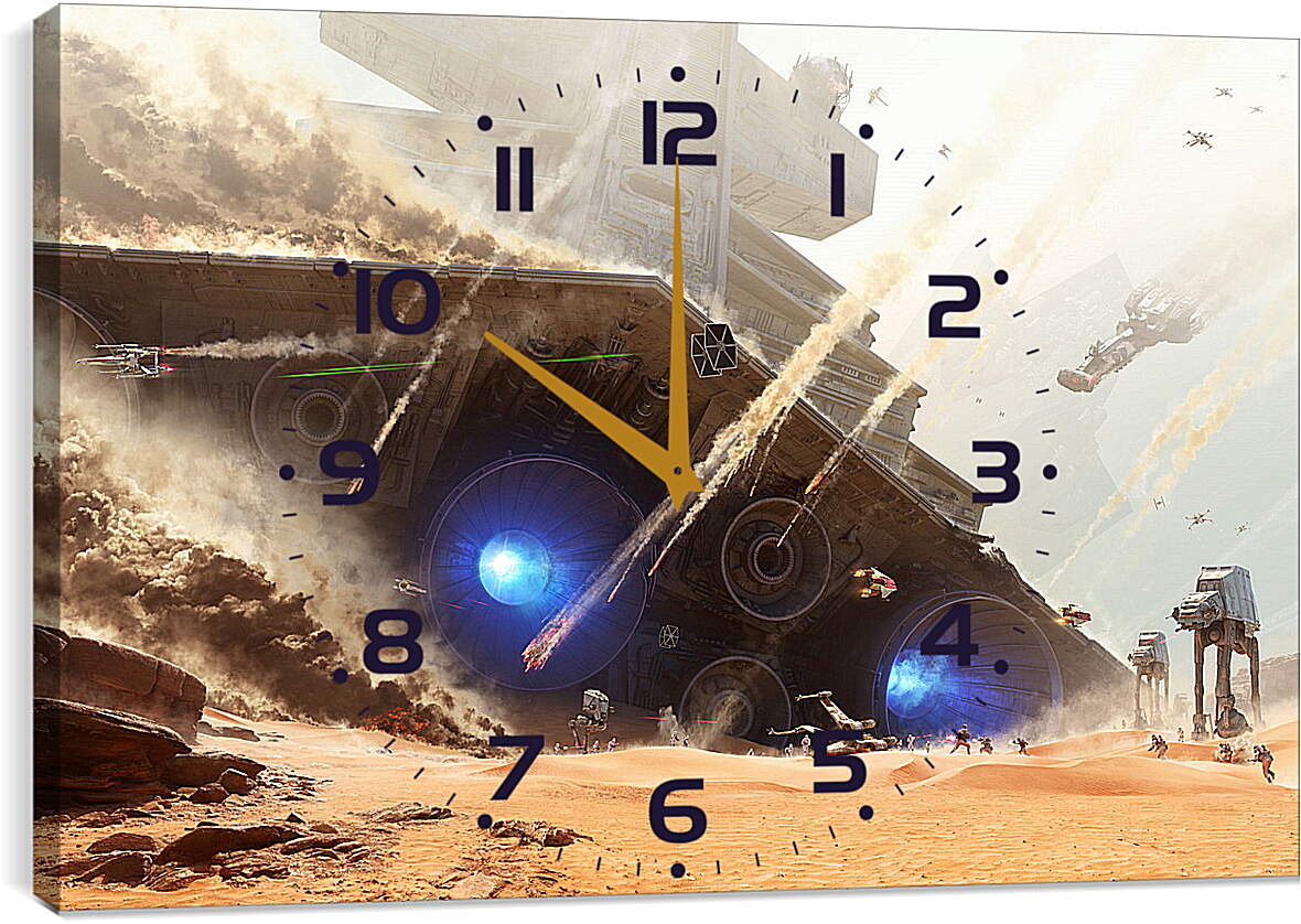 Часы картина - Star Wars Battlefront
