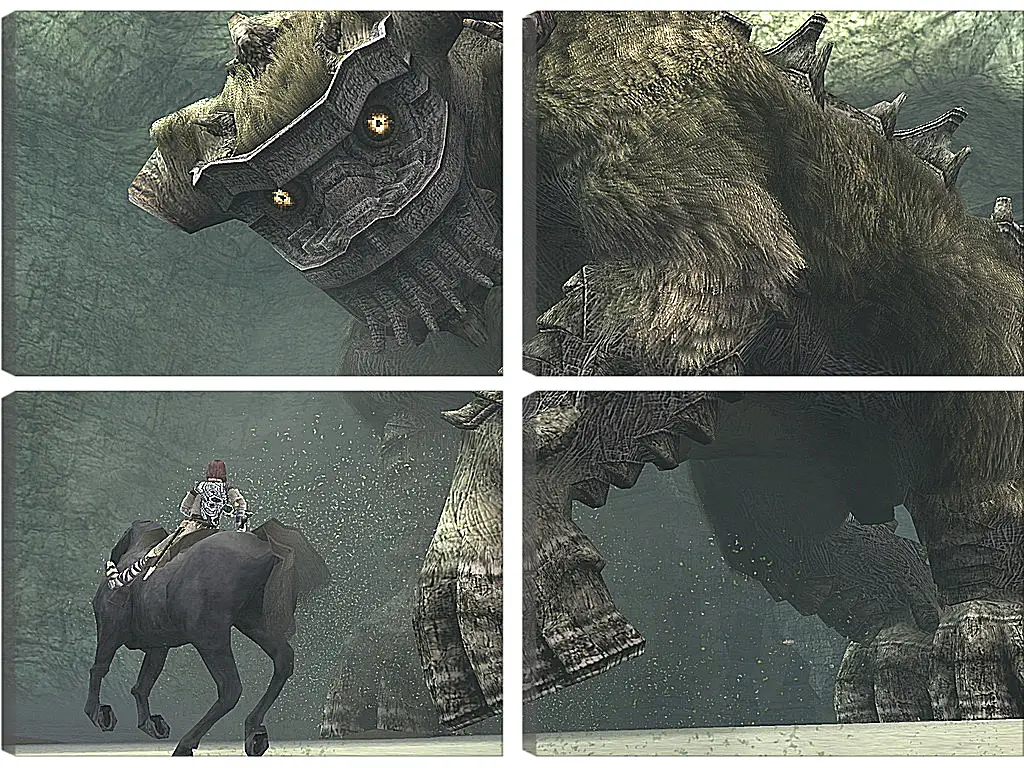 Модульная картина - Shadow Of The Colossus
