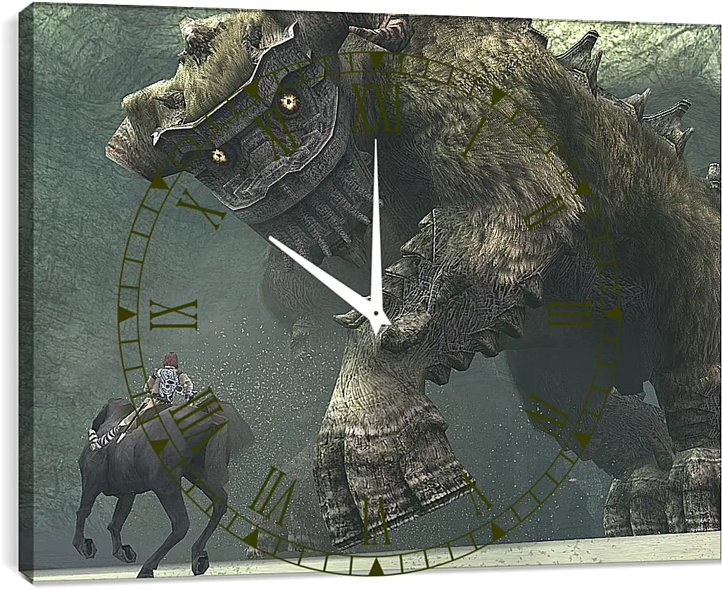 Часы картина - Shadow Of The Colossus
