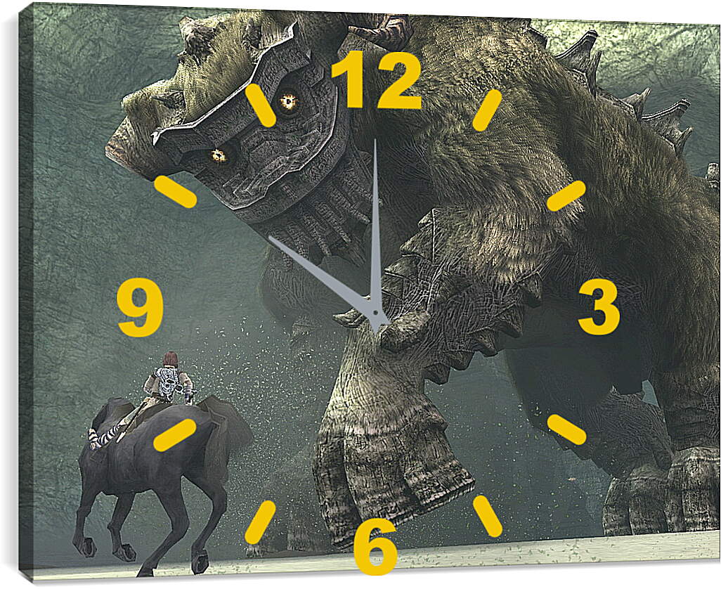 Часы картина - Shadow Of The Colossus
