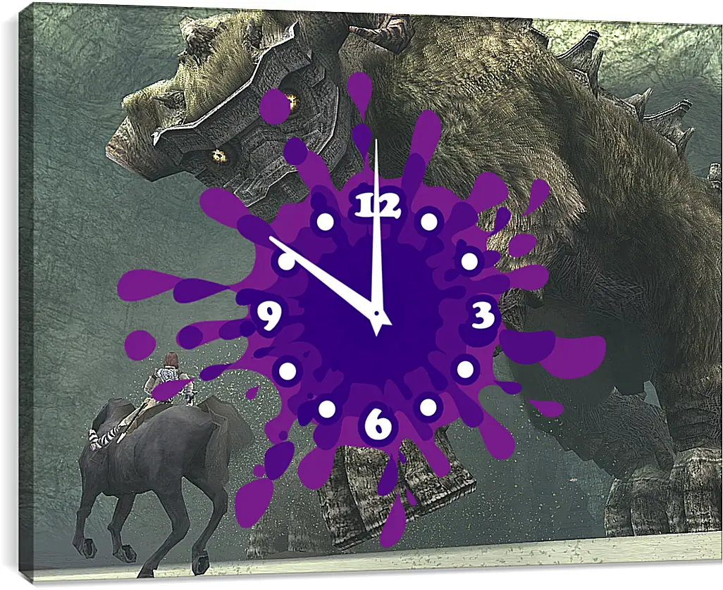 Часы картина - Shadow Of The Colossus
