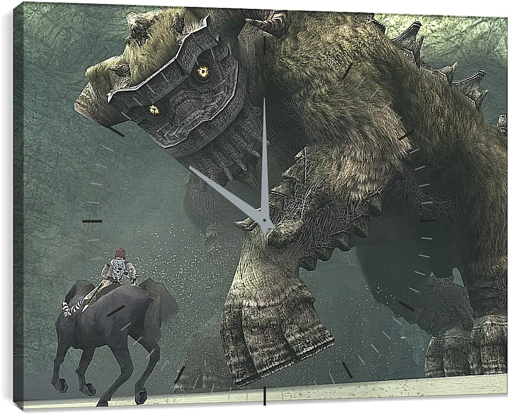 Часы картина - Shadow Of The Colossus
