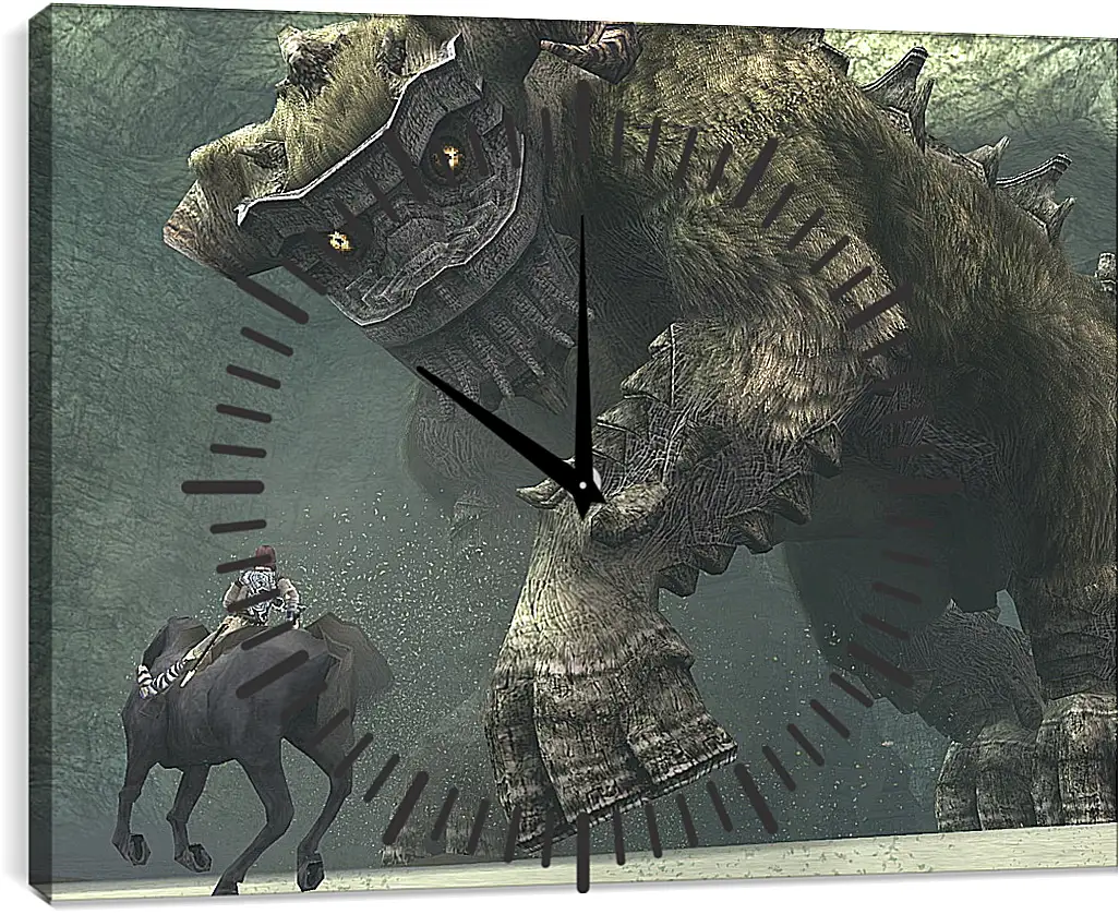 Часы картина - Shadow Of The Colossus
