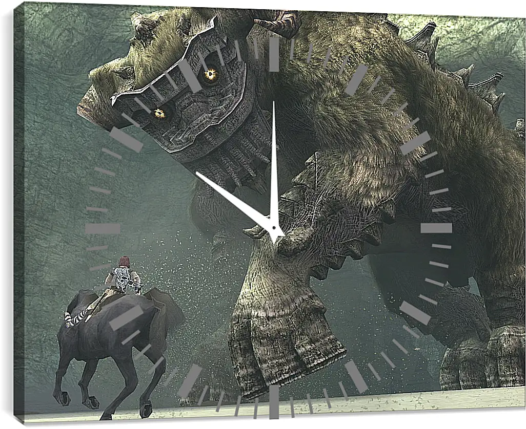 Часы картина - Shadow Of The Colossus
