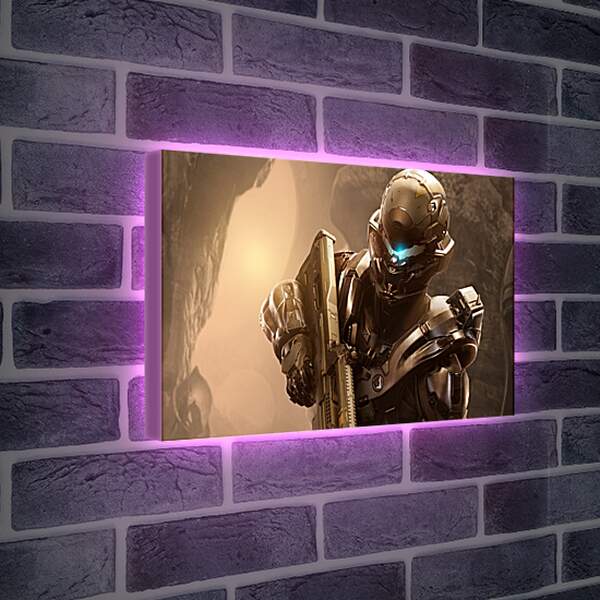 Лайтбокс световая панель - Halo 5: Guardians
