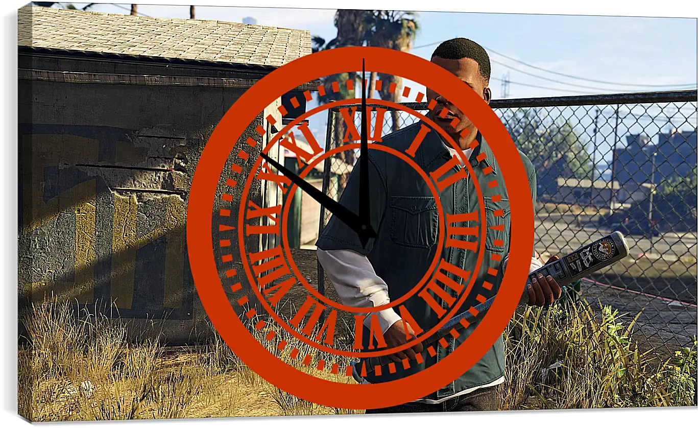 Часы картина - Grand Theft Auto V

