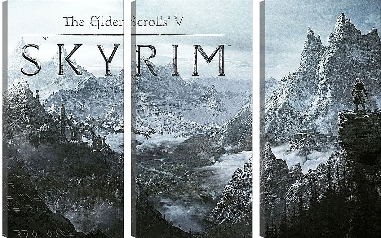 Модульная картина - The Elder Scrolls V: Skyrim
