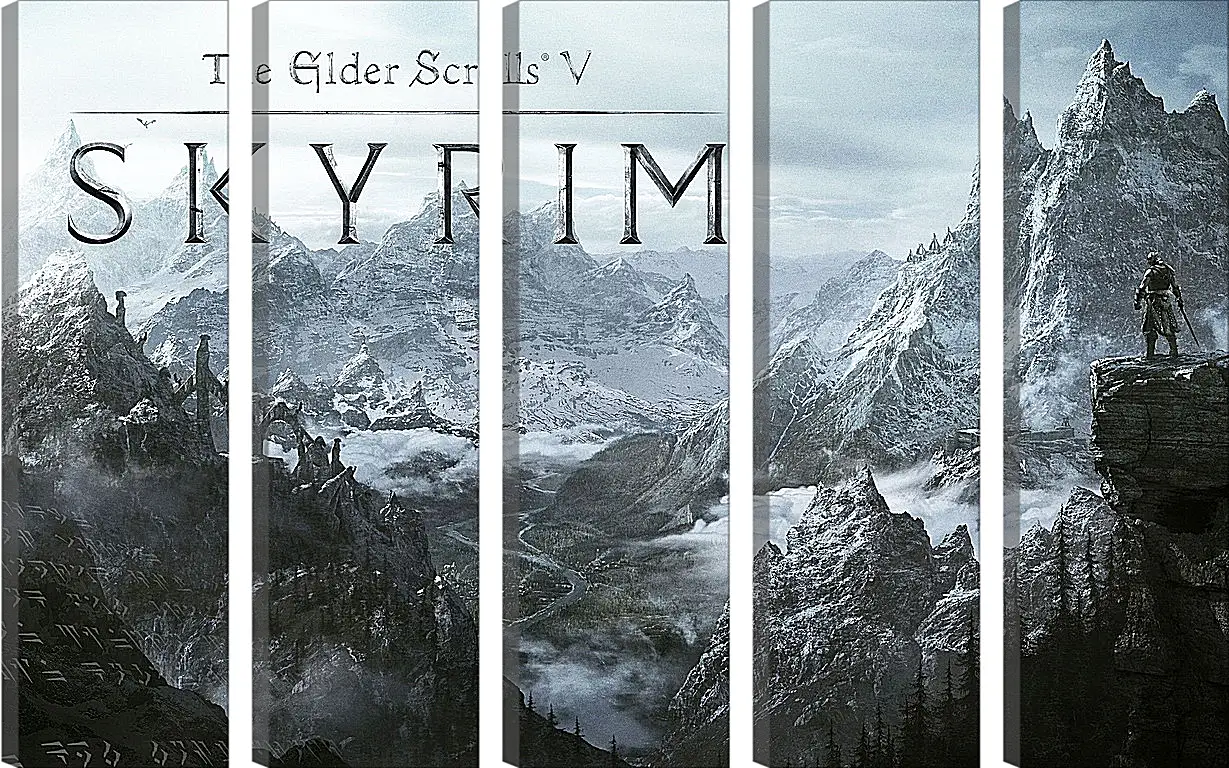 Модульная картина - The Elder Scrolls V: Skyrim
