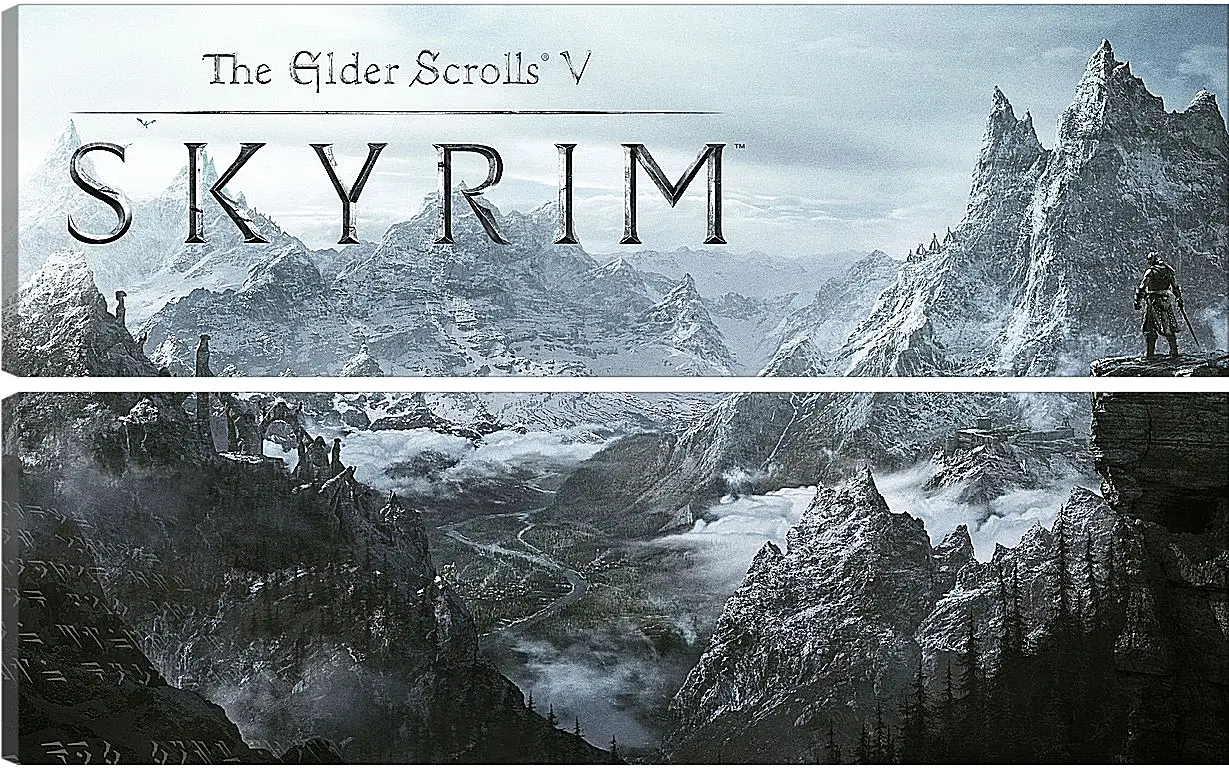 Модульная картина - The Elder Scrolls V: Skyrim
