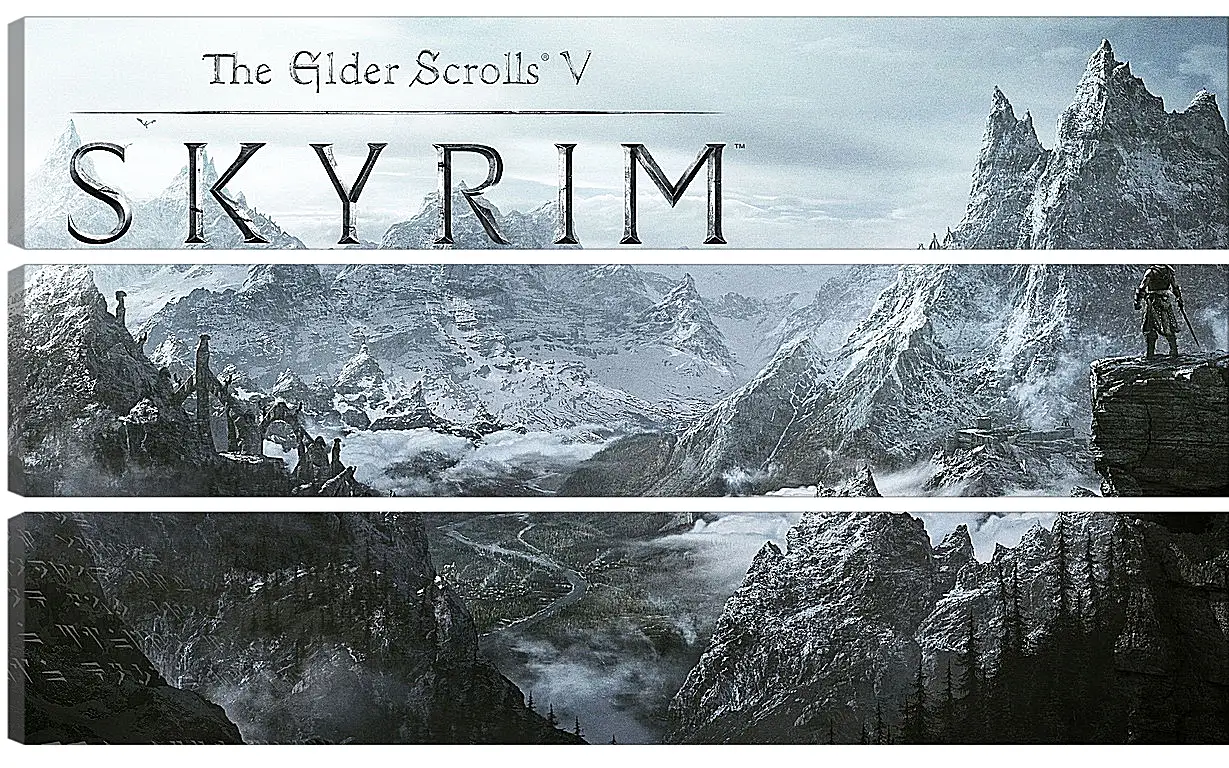 Модульная картина - The Elder Scrolls V: Skyrim
