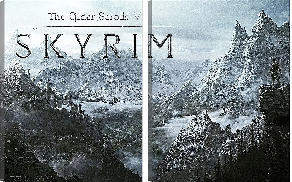 Модульная картина - The Elder Scrolls V: Skyrim
