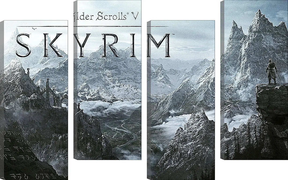 Модульная картина - The Elder Scrolls V: Skyrim
