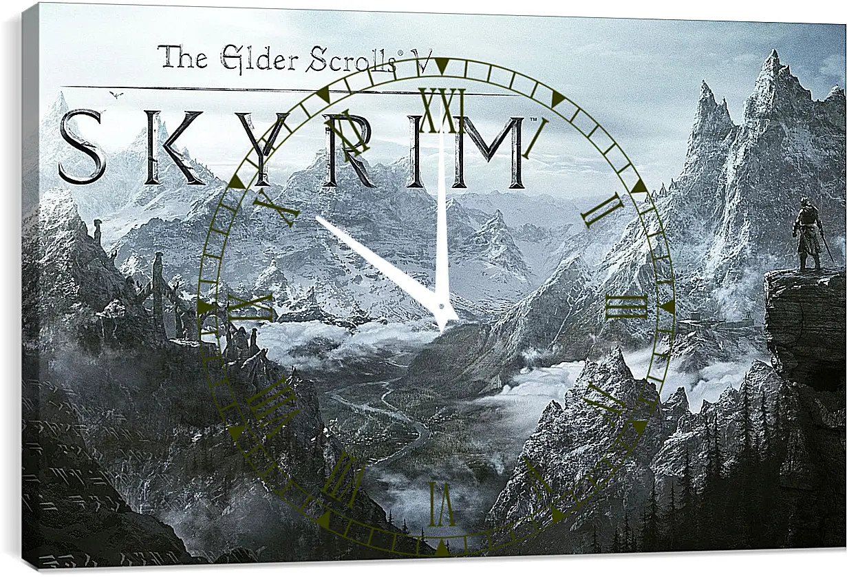 Часы картина - The Elder Scrolls V: Skyrim
