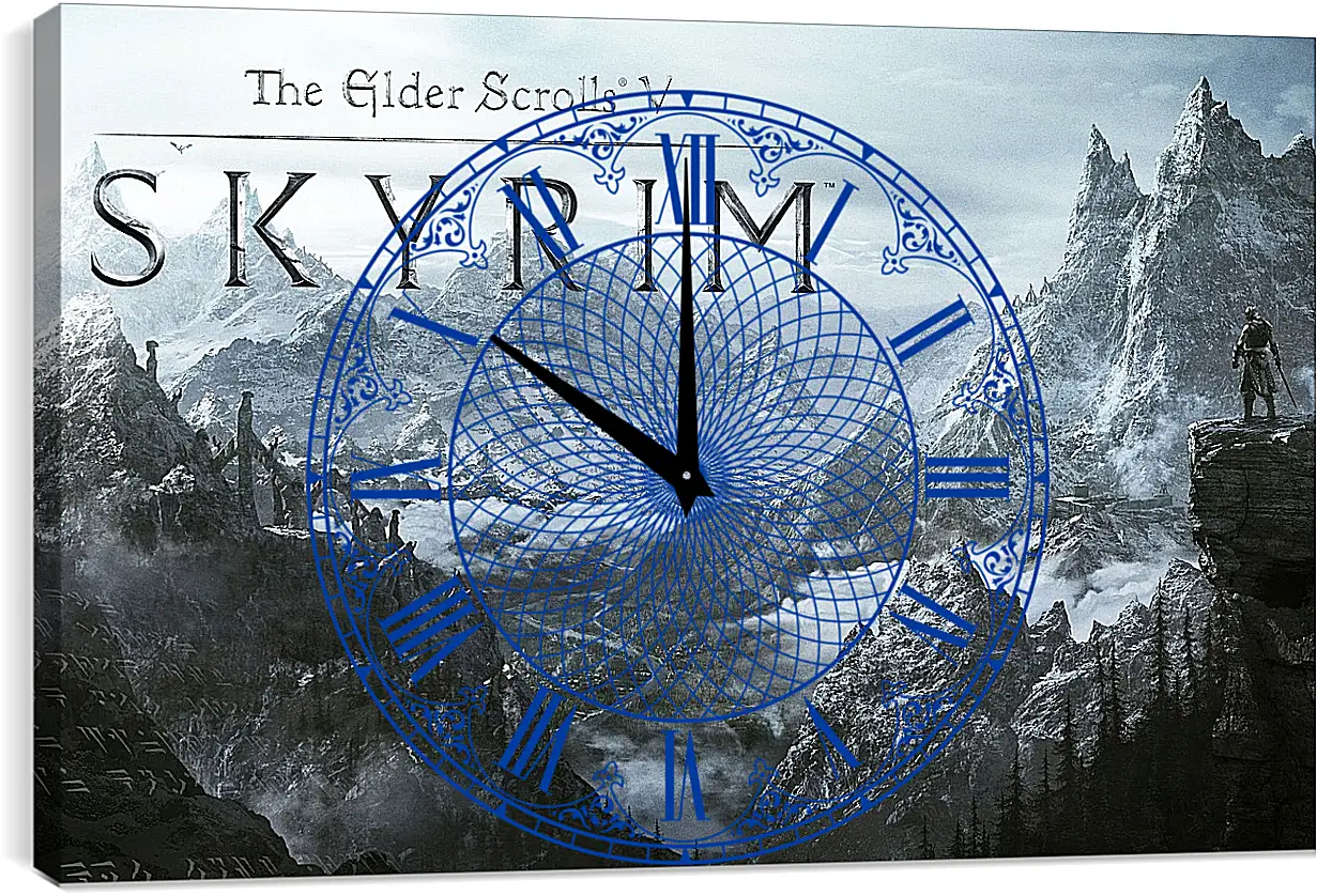 Часы картина - The Elder Scrolls V: Skyrim
