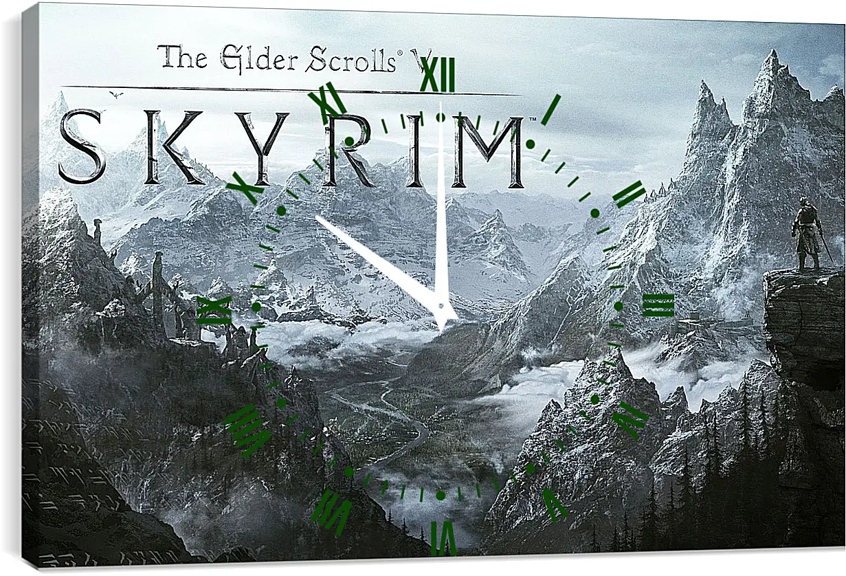 Часы картина - The Elder Scrolls V: Skyrim
