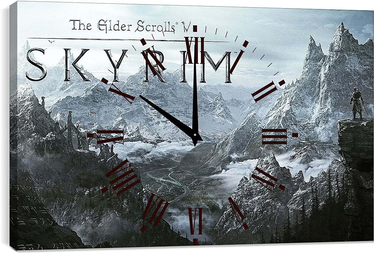 Часы картина - The Elder Scrolls V: Skyrim
