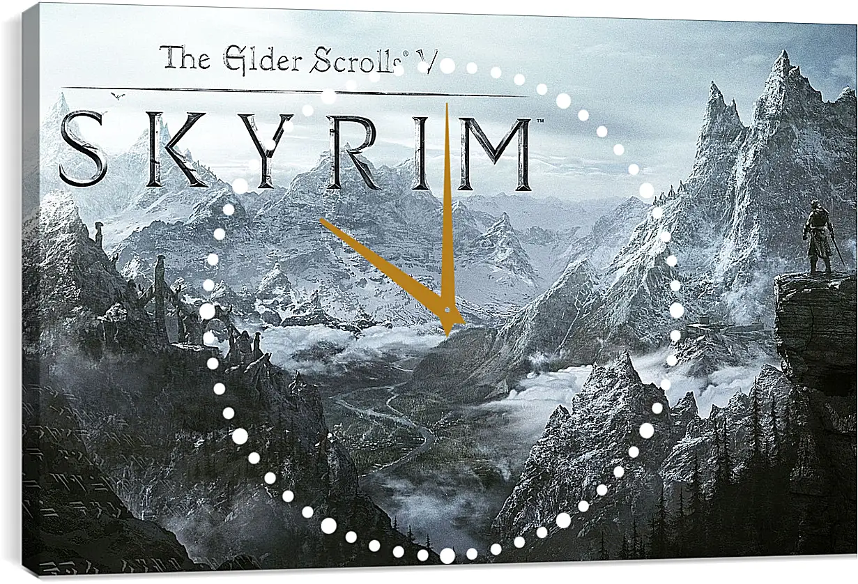 Часы картина - The Elder Scrolls V: Skyrim
