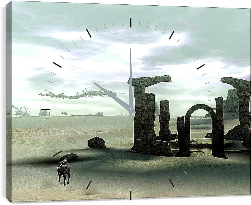 Часы картина - Shadow Of The Colossus
