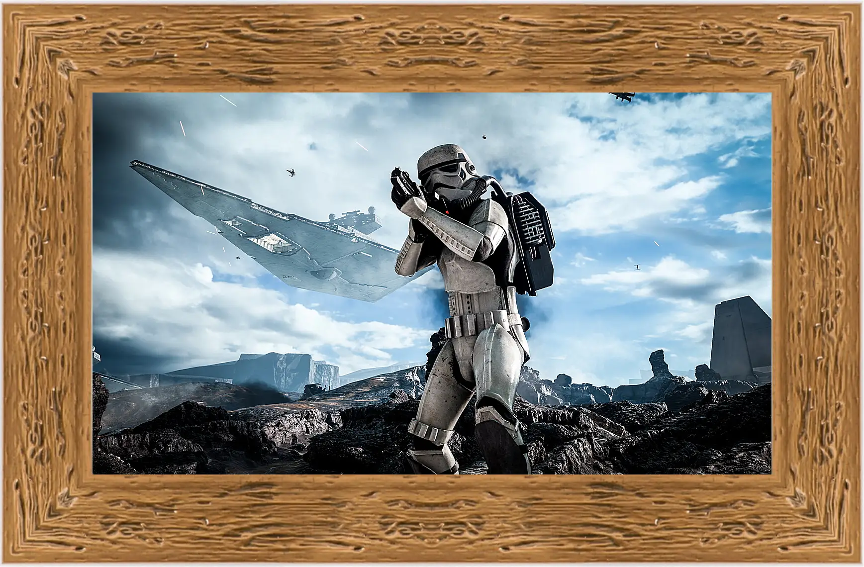 Картина в раме - Star Wars Battlefront