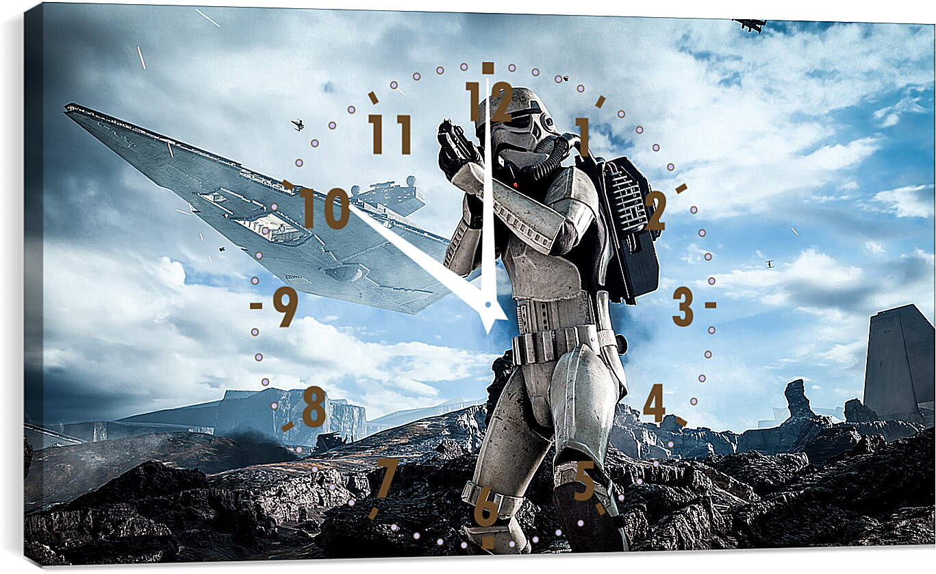 Часы картина - Star Wars Battlefront