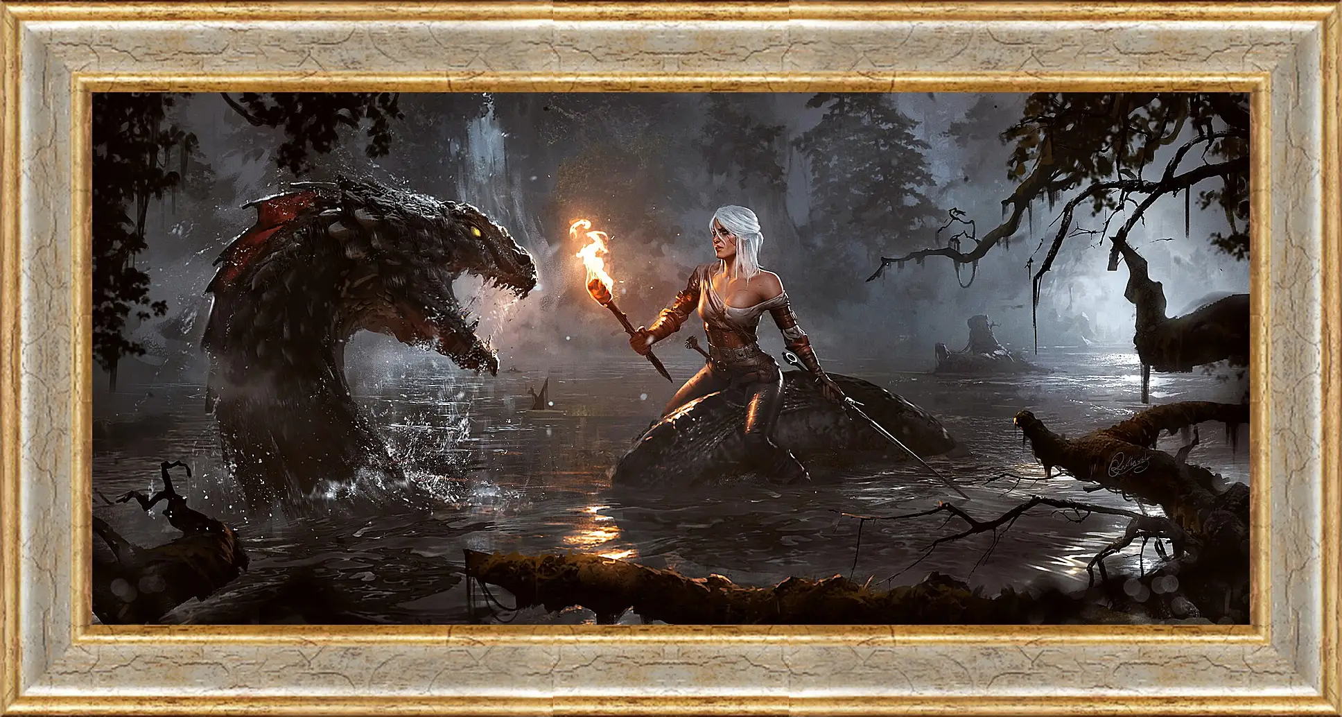 Картина в раме - The Witcher 3: Wild Hunt