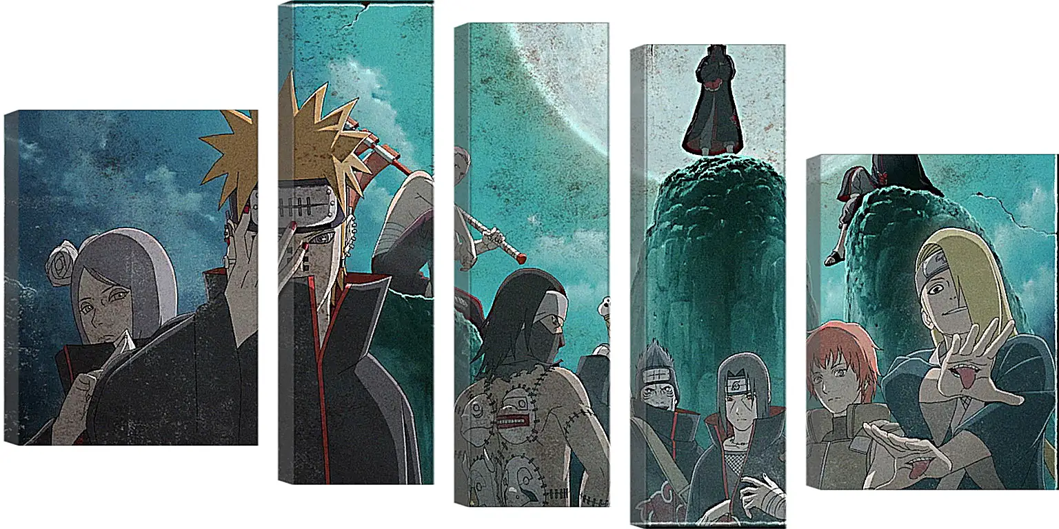 Модульная картина - Naruto Shippuden: Ultimate Ninja Storm Revolution
