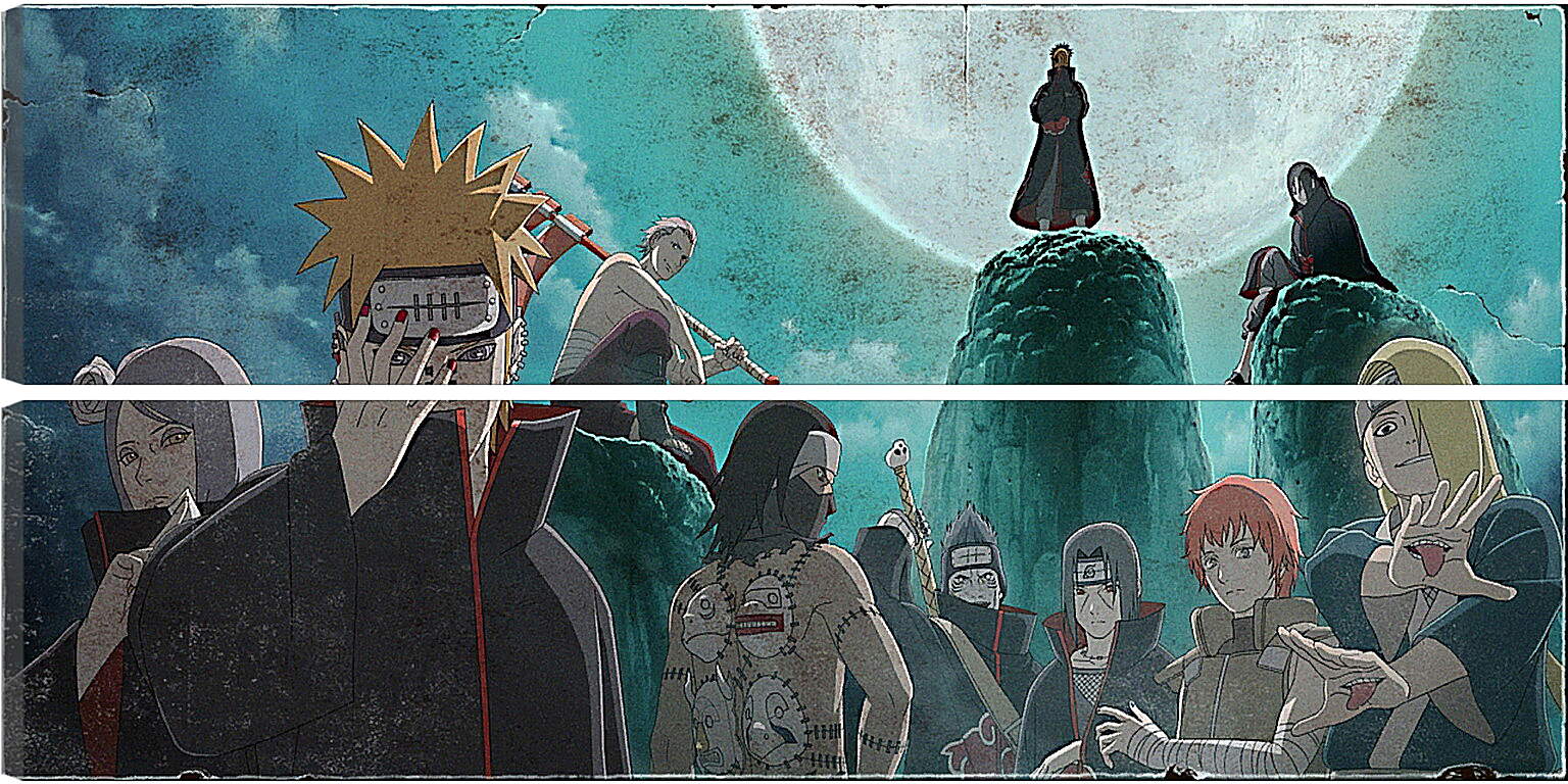 Модульная картина - Naruto Shippuden: Ultimate Ninja Storm Revolution
