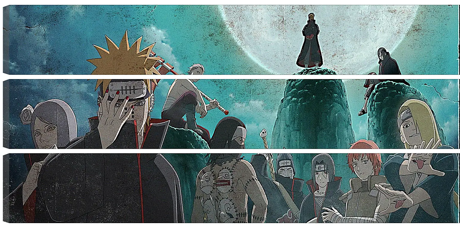 Модульная картина - Naruto Shippuden: Ultimate Ninja Storm Revolution
