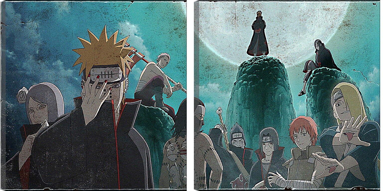 Модульная картина - Naruto Shippuden: Ultimate Ninja Storm Revolution
