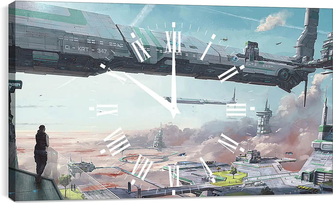 Часы картина - Star Citizen
