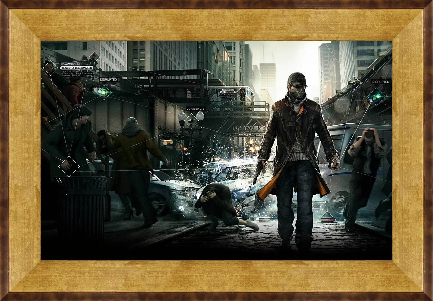 Картина в раме - Watch Dogs