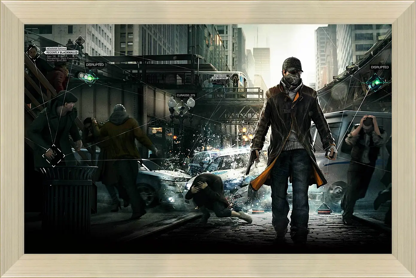 Картина в раме - Watch Dogs