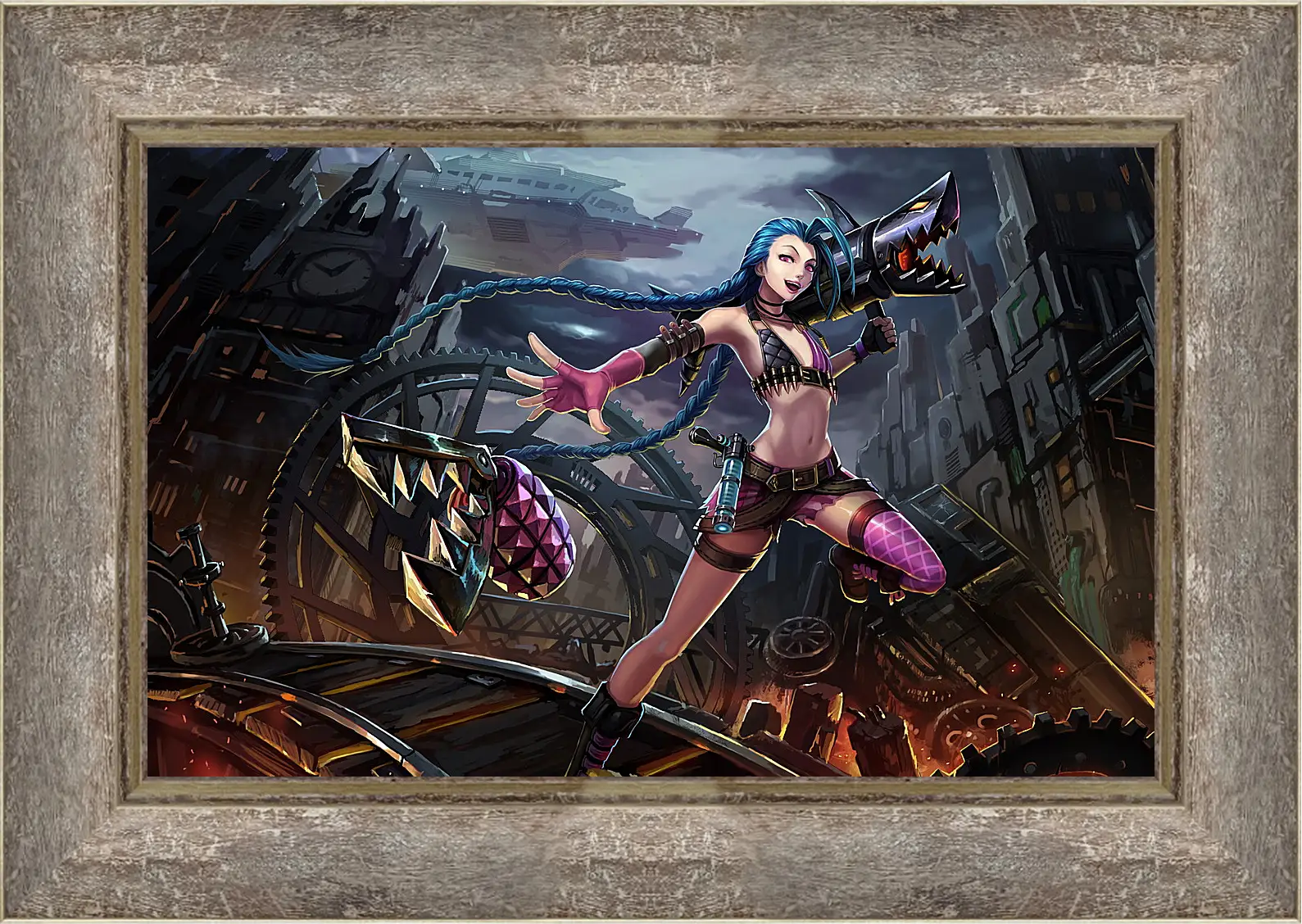 Картина в раме - League Of Legends
