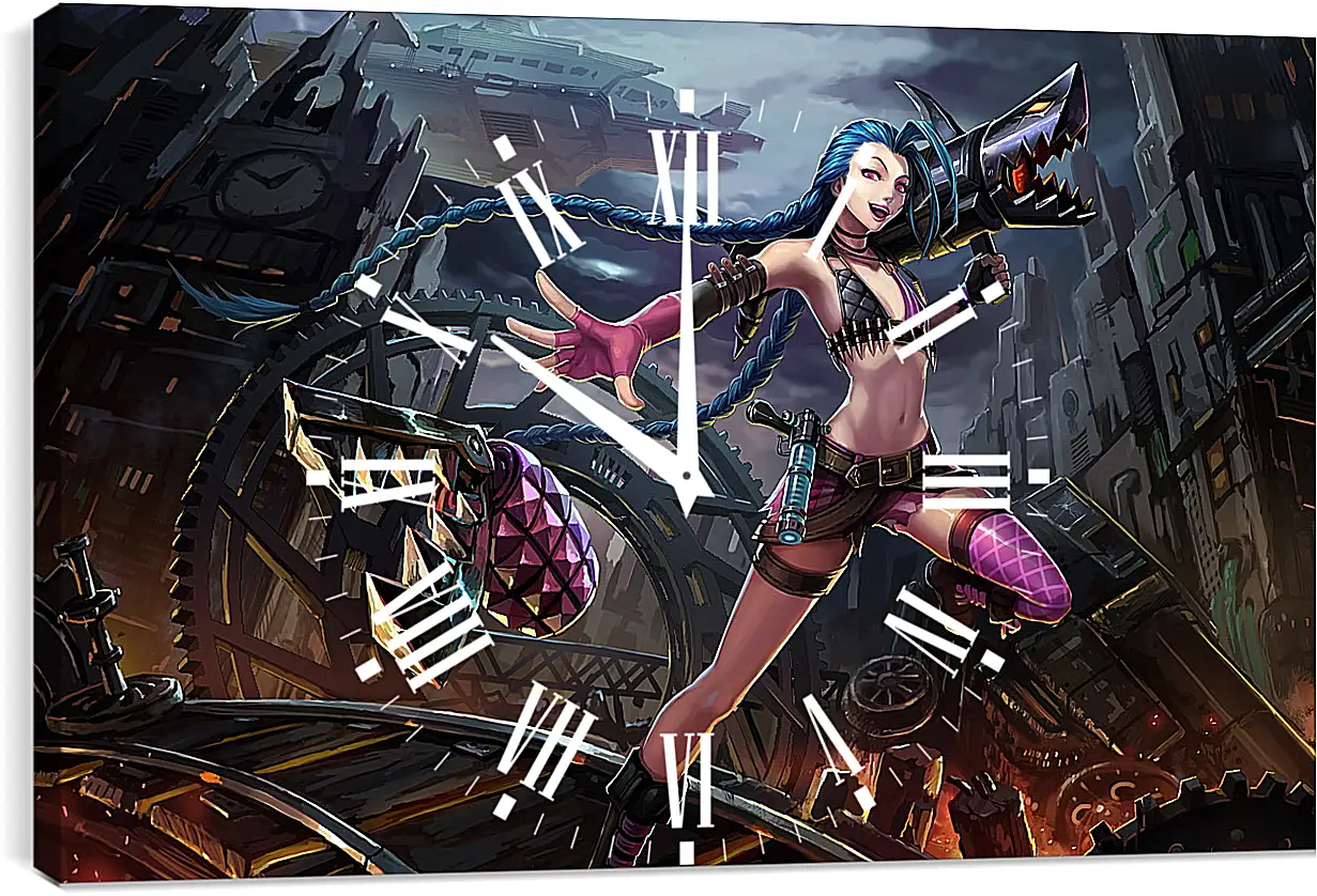 Часы картина - League Of Legends

