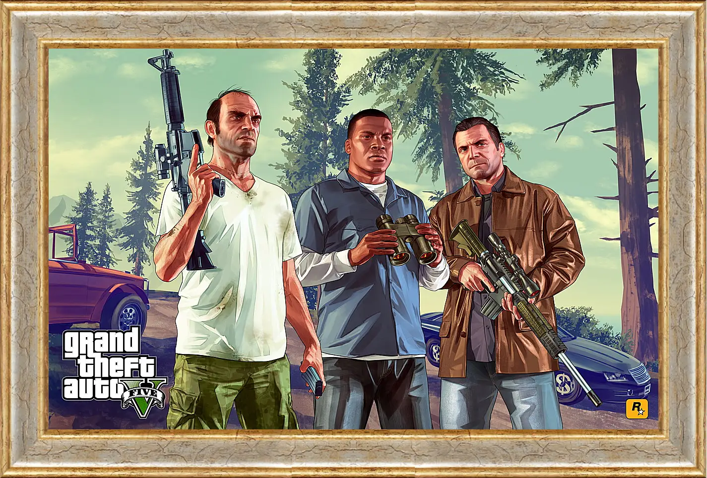 Картина в раме - Grand Theft Auto V
