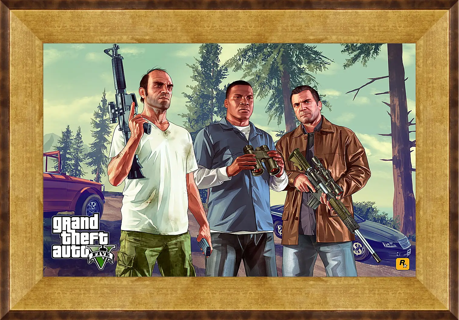 Картина в раме - Grand Theft Auto V
