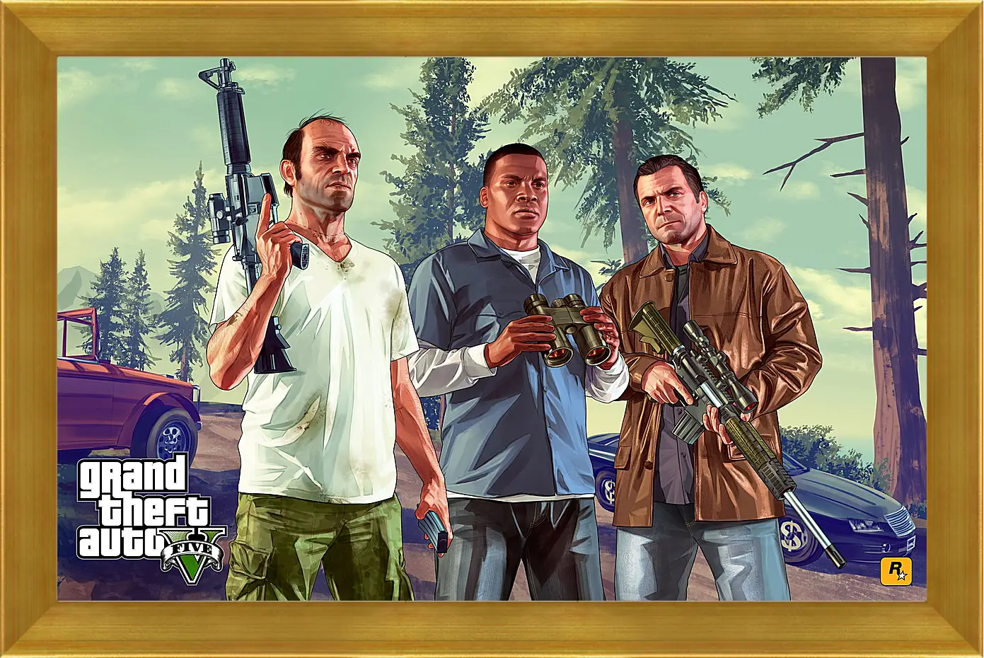 Картина в раме - Grand Theft Auto V
