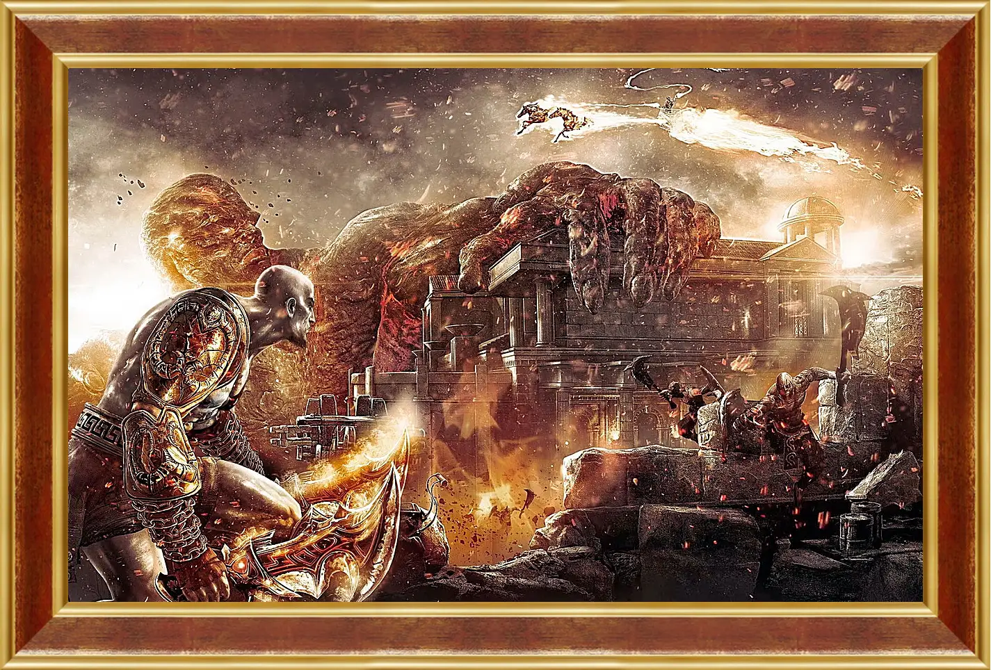 Картина в раме - God Of War III
