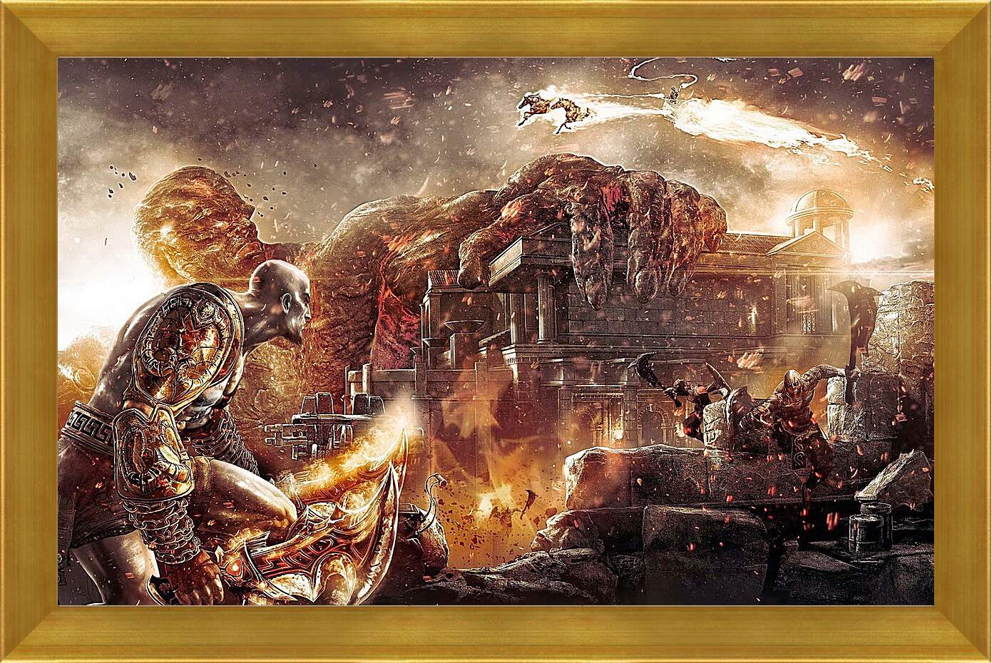 Картина в раме - God Of War III
