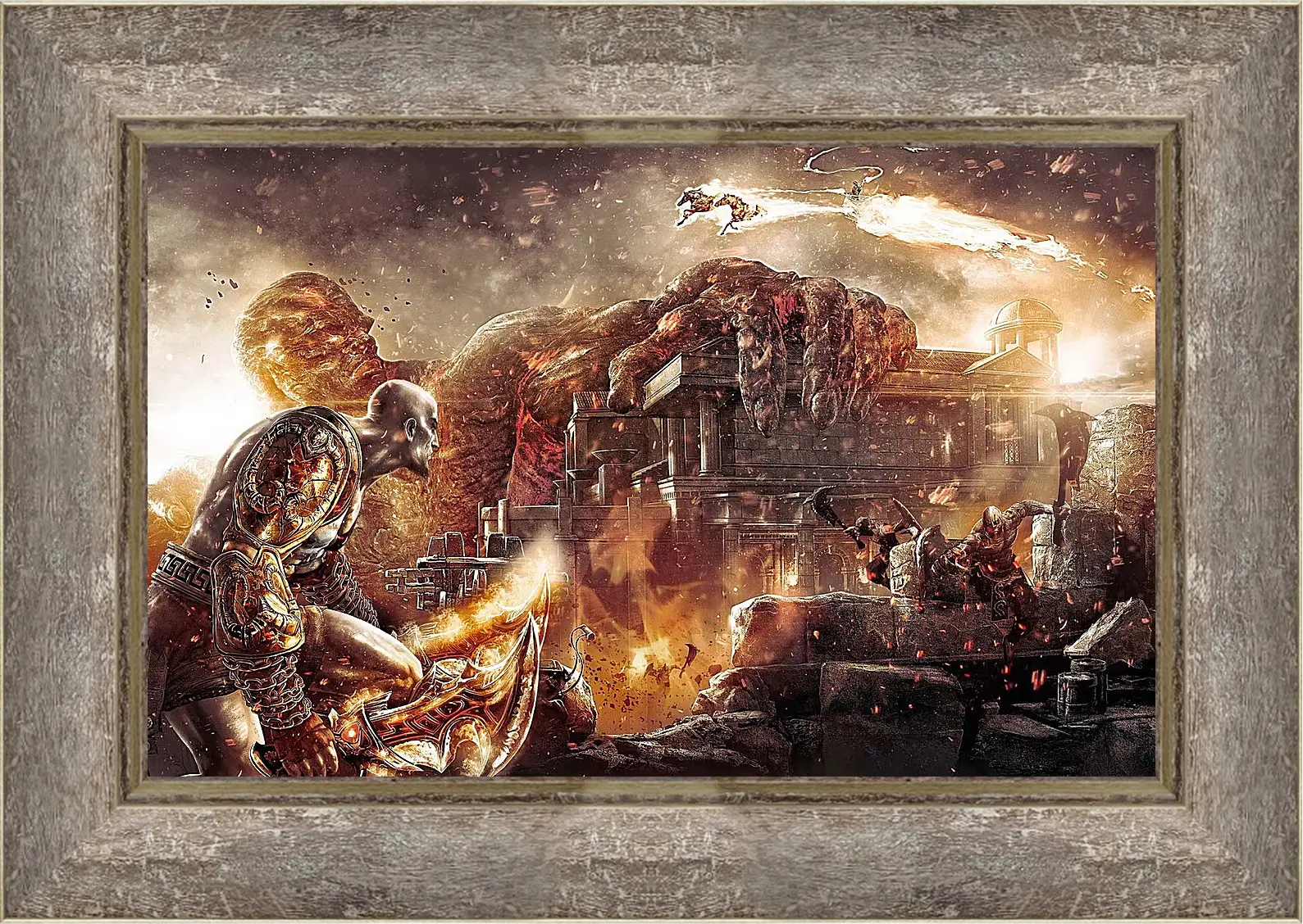 Картина в раме - God Of War III
