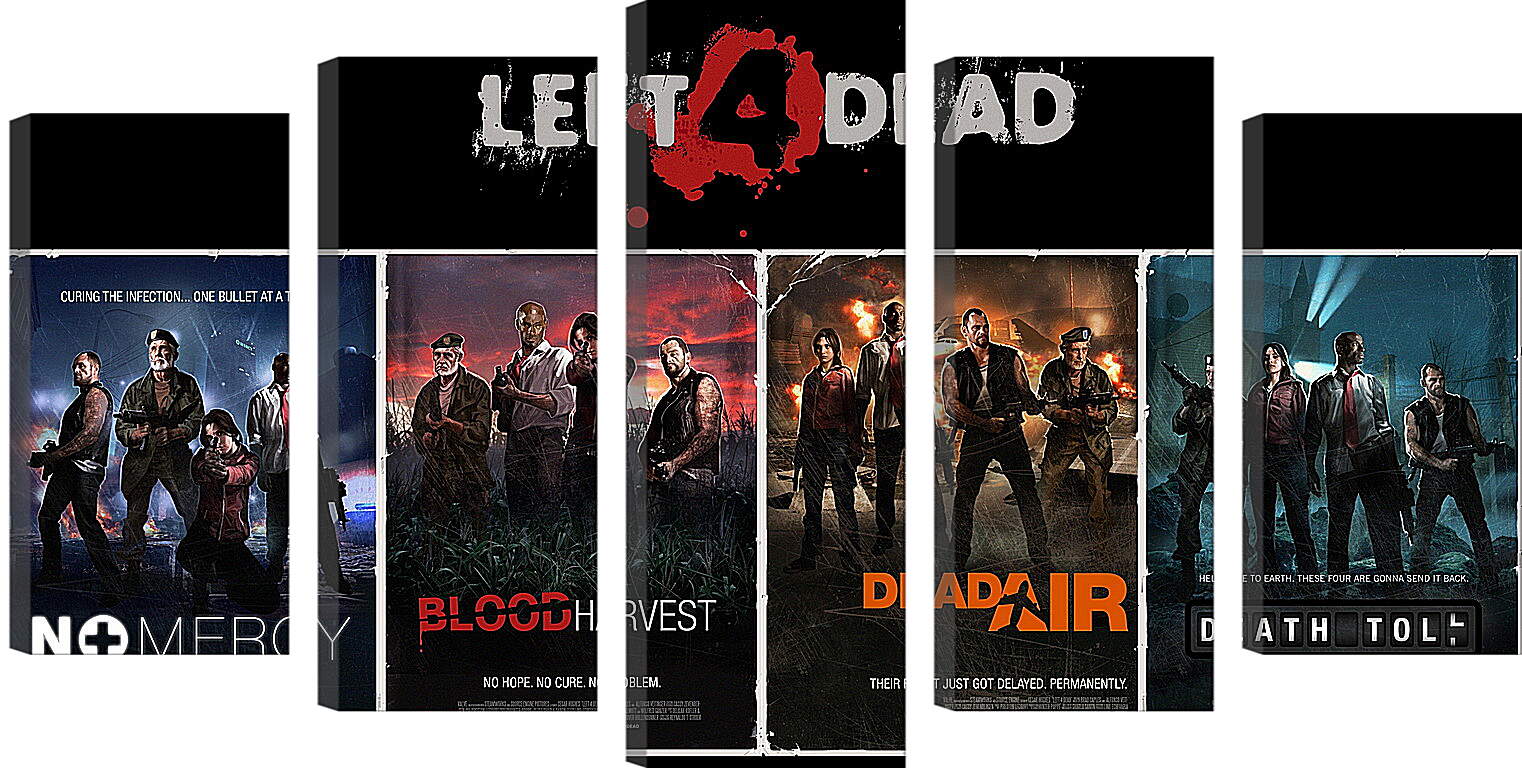 Модульная картина - Left 4 Dead
