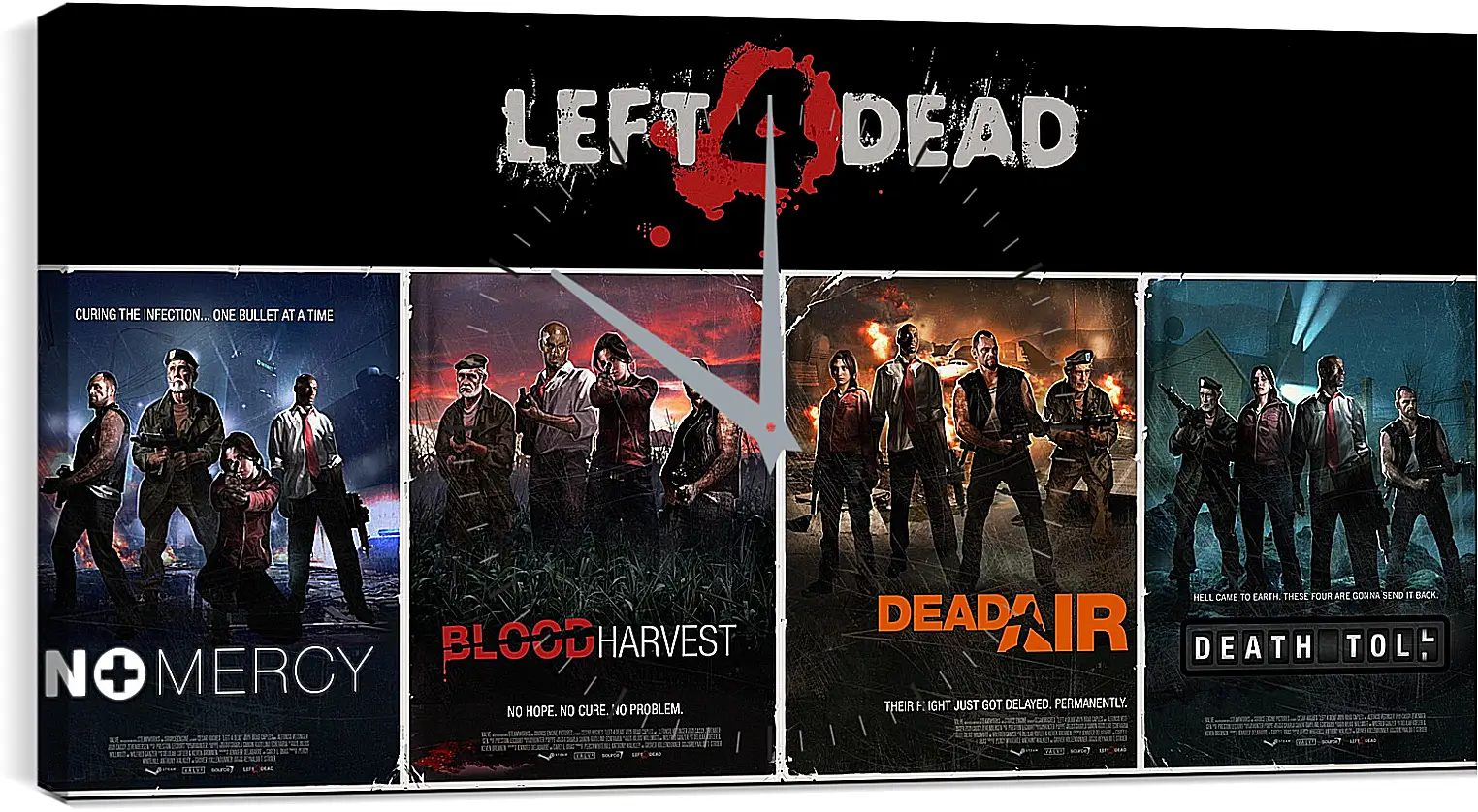 Часы картина - Left 4 Dead
