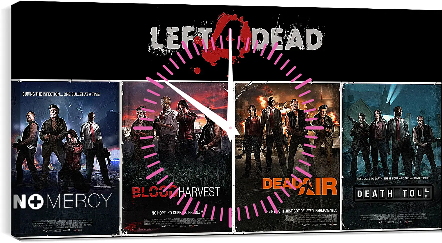 Часы картина - Left 4 Dead
