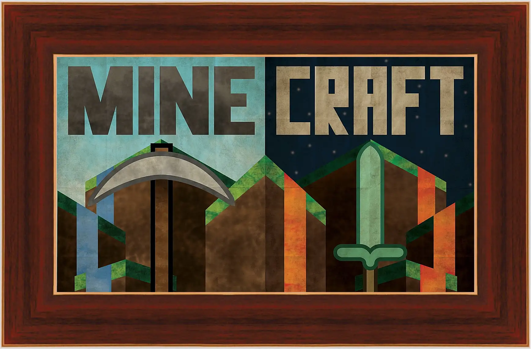 Картина в раме - Minecraft