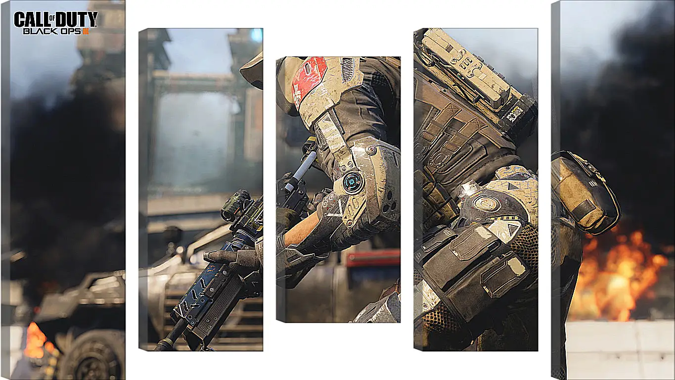 Модульная картина - Call Of Duty: Black Ops III
